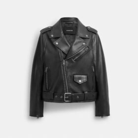 Giacca da moto con cintura