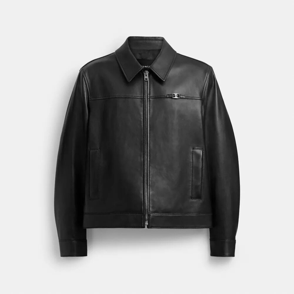 Giacca in pelle leggera Heritage C