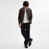 Giacca in pelle leggera Heritage C