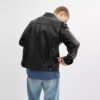 Giacca in pelle leggera Heritage C