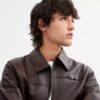 Giacca in pelle leggera Heritage C