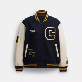 Giacca Varsity in lana