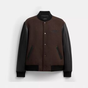 Giacca Varsity in lana