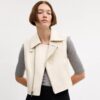 Gilet da moto in pelle