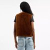 Gilet in shearling