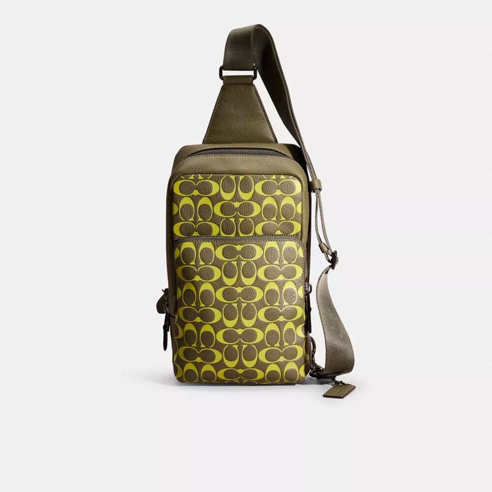 Gotham Pack restaurato in pelle firmata
