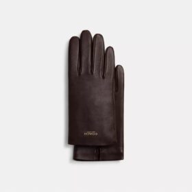Guanti da donna in pelle tecnica
