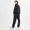 Jeans neri affusolati in cotone biologico