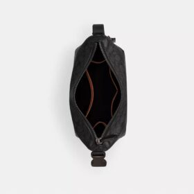 Kit da viaggio con chiusura Speedclip in Signature Canvas