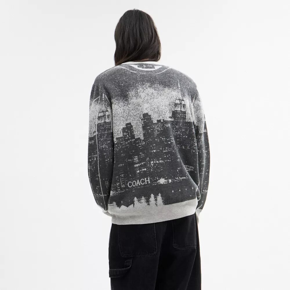 Maglie a girocollo "Postcard"