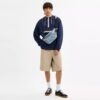 Marsupio Travis 35 in denim consumato con ciondoli