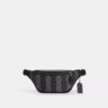 Marsupio Warren Mini in Signature Canvas a righe