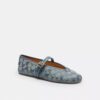 Mary Jane in denim Crystal Signature