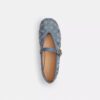 Mary Jane in denim Crystal Signature