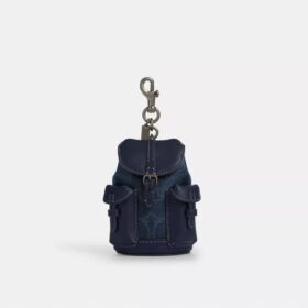 Mini ciondoli per zaini Warner in Signature Canvas