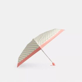 Mini ombrello con protezione UV e stampa floreale