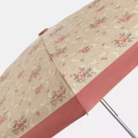 Mini ombrello con protezione UV e stampa floreale