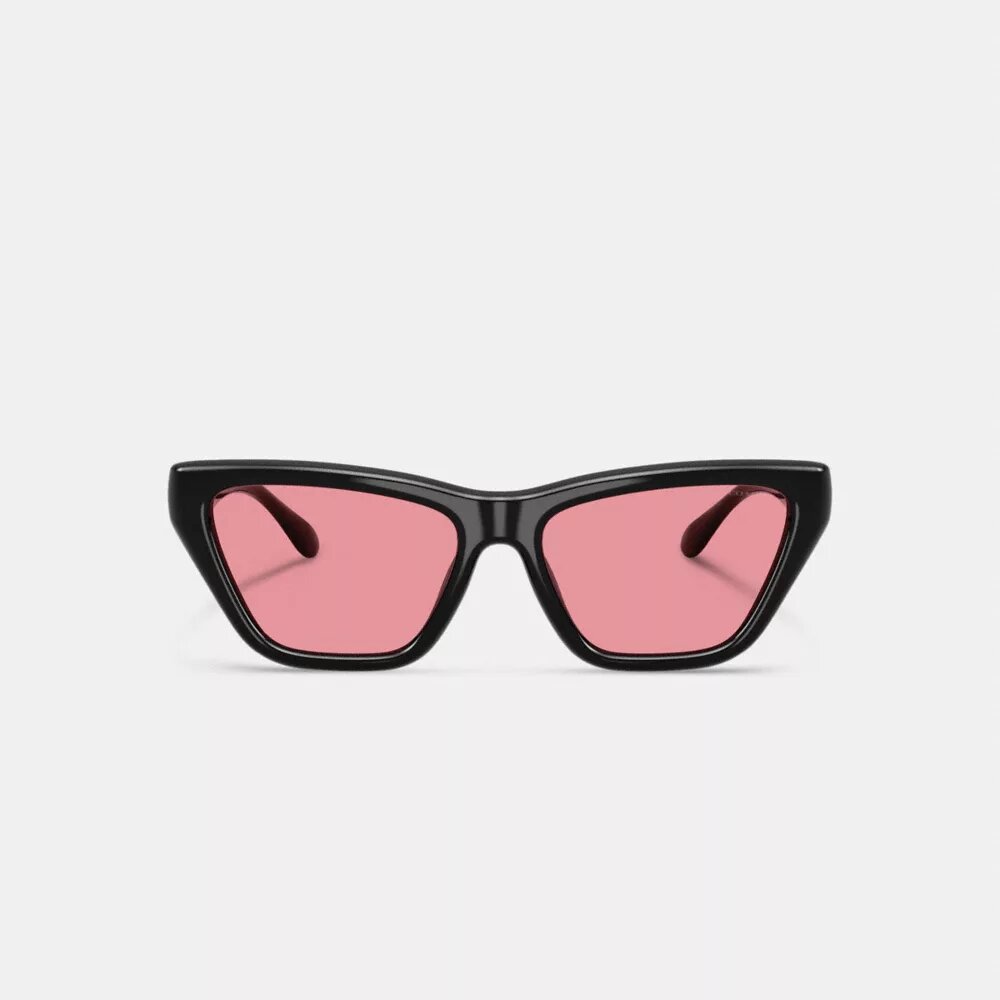 Occhiali da sole Cat Eye con dettagli in C
