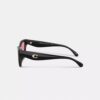 Occhiali da sole Cat Eye con dettagli in C