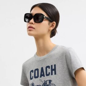 Occhiali da sole quadrati oversize Maxi Sculpted C