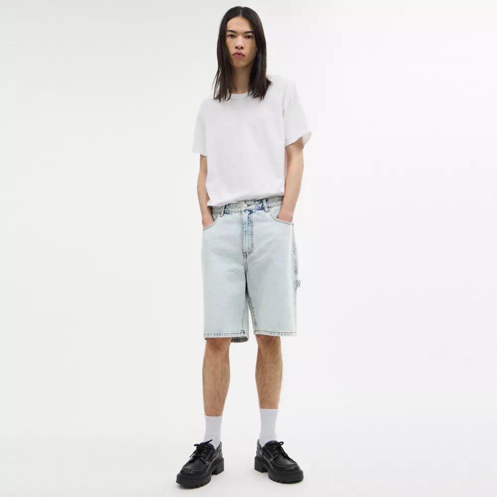 Pantaloncini in denim Signature