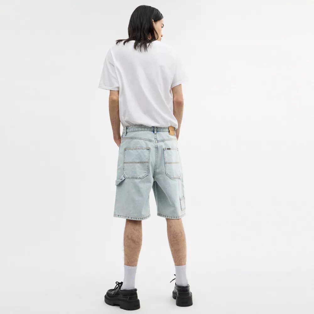 Pantaloncini in denim Signature
