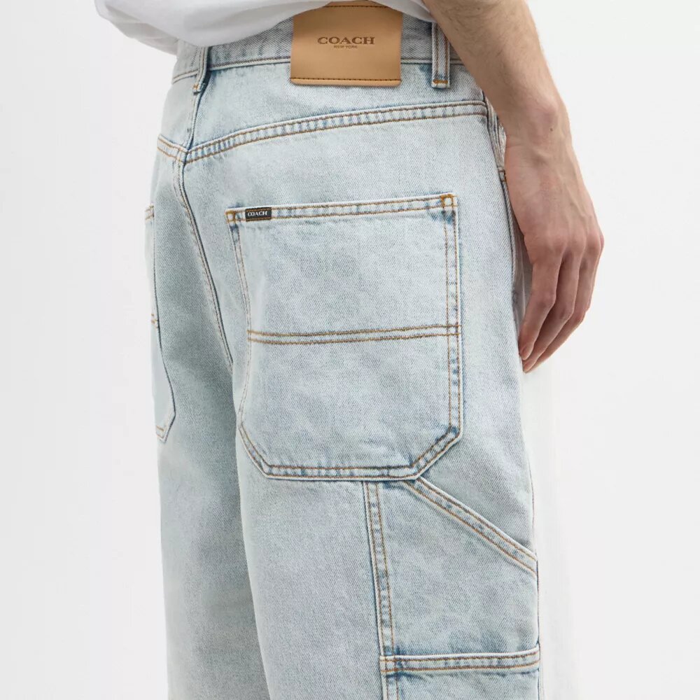 Pantaloncini in denim Signature