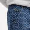Pantaloni da carpentiere in denim esclusivo in cotone biologico