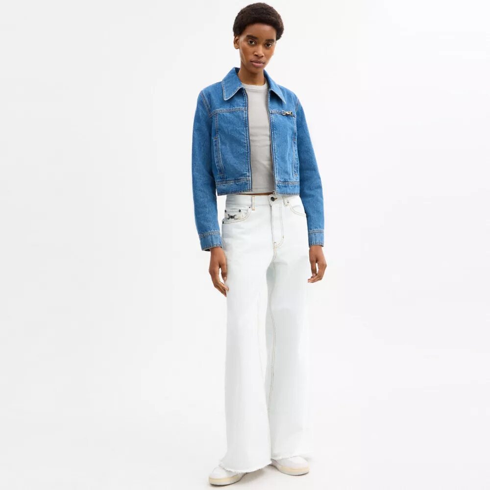 Pantaloni da lavoro in denim di cotone biologico
