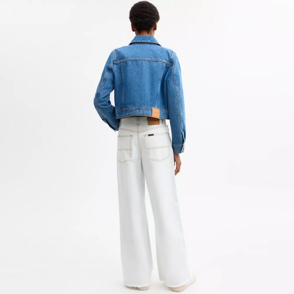 Pantaloni da lavoro in denim di cotone biologico