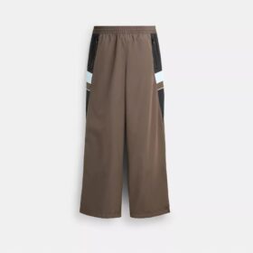 Pantaloni da tuta a gamba dritta in Poliestere riciclato