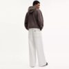 Pantaloni in denim larghi in cotone biologico
