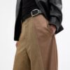 Pantaloni Mashup in filato tinto in massa