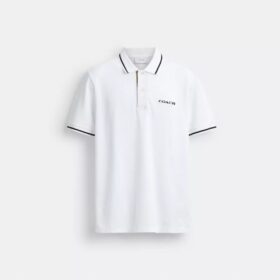 Polo con rifiniture esclusive in cotone biologico