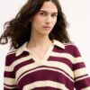 Polo in maglia a righe