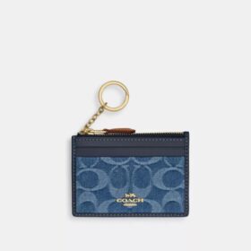 Porta documenti Mini Skinny in denim esclusivo