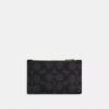 Portacarte con cerniera in Signature Canvas