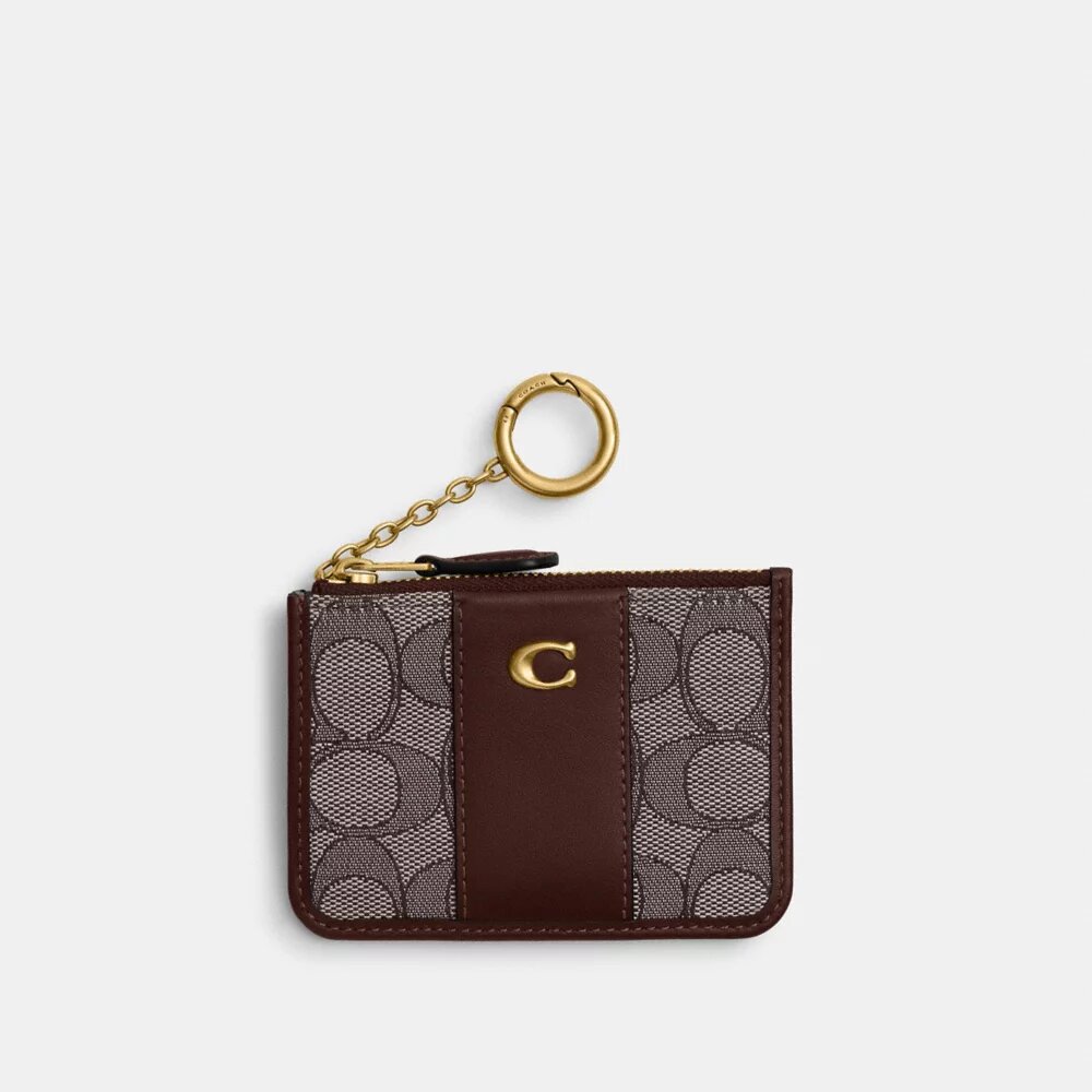 Portacarte d’identità Essential Mini in jacquard esclusivo