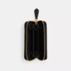 Portacarte essenziale con chiusura a zip
