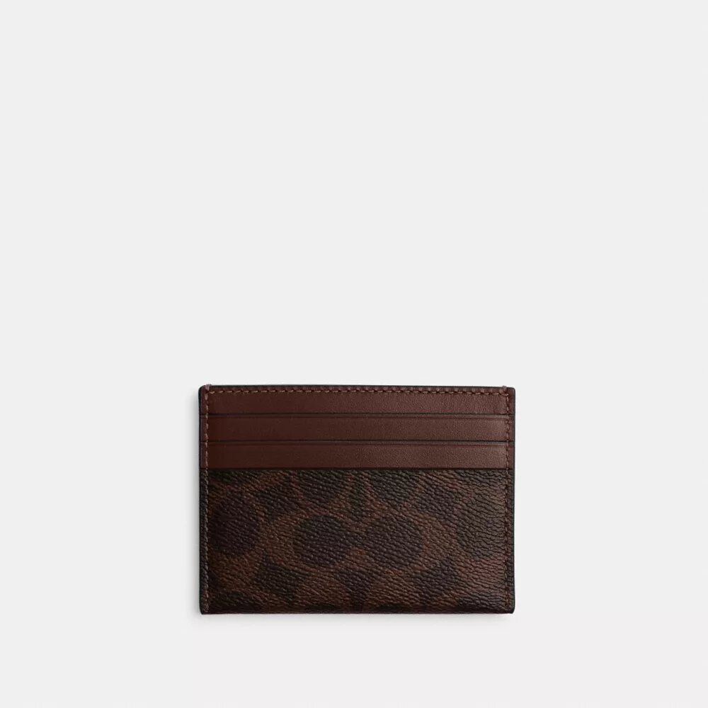 Portacarte in Signature Canvas