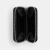 Portacarte piccolo con chiusura a zip in Signature Canvas