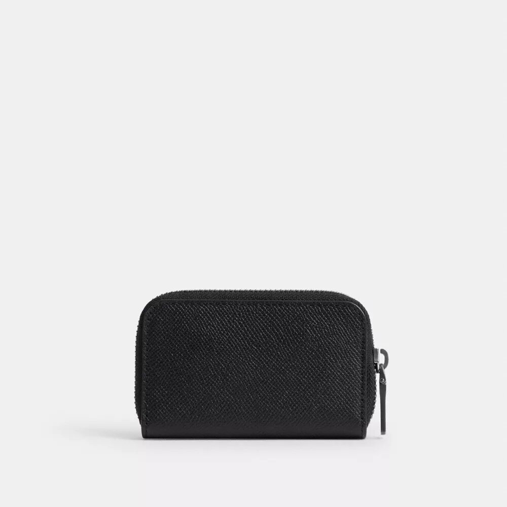 Portacarte piccolo con chiusura a zip perimetrale