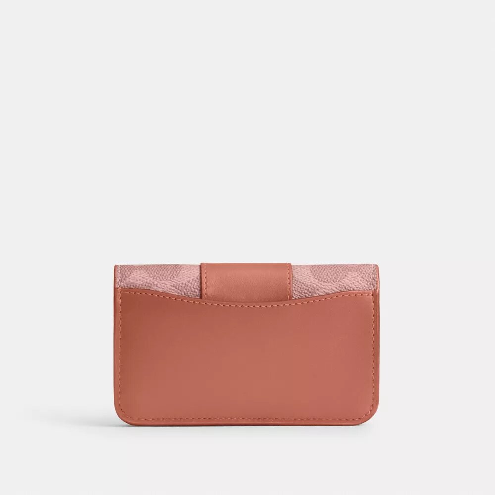 Portacarte sottile Essential in Signature Canvas