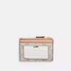 Portadocumenti Mini Skinny in Signature Canvas