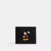 Portafoglio 3 in 1 Disney X Coach in pelle rigenerativa con Topolino