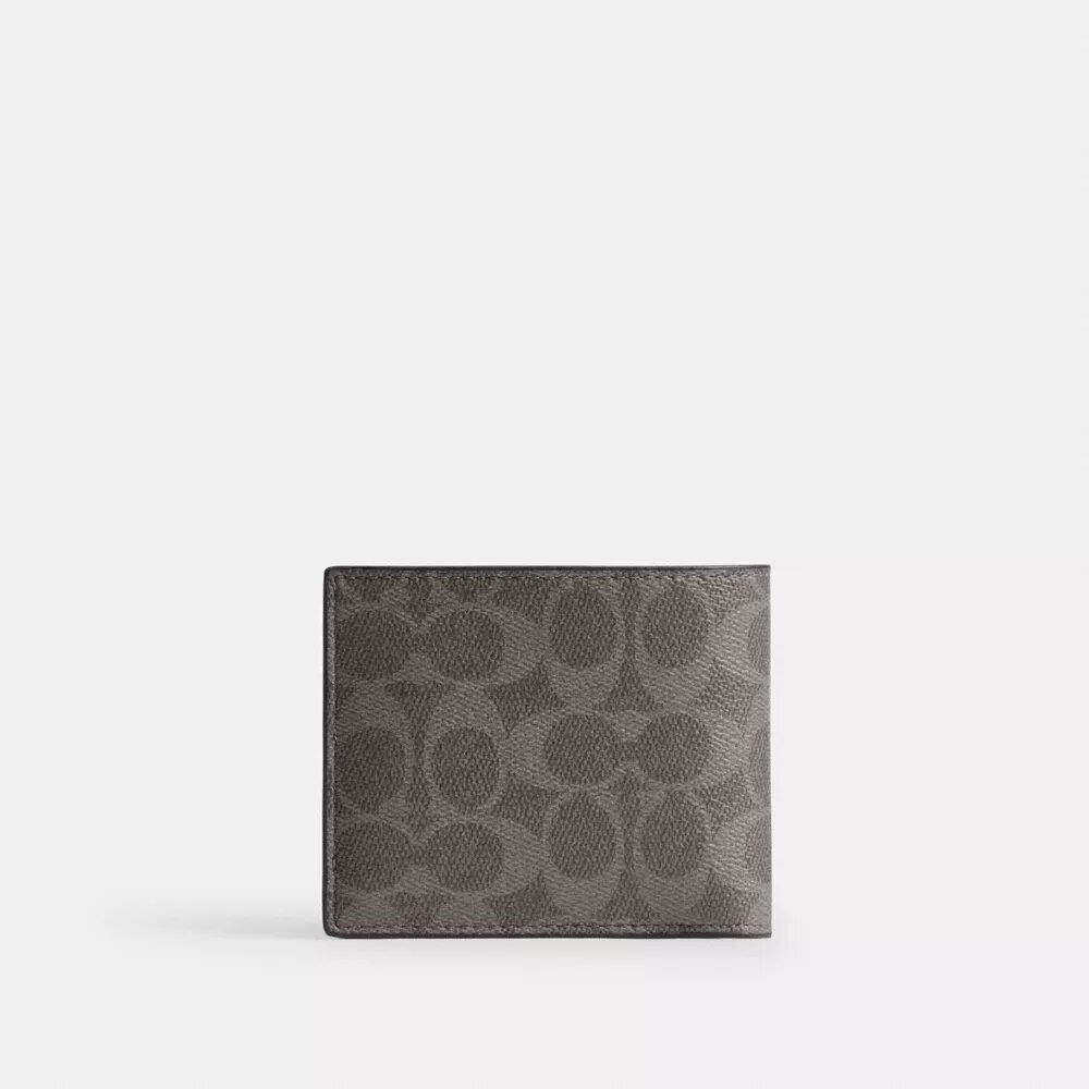 Portafoglio 3 in 1 in Signature Canvas