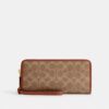 Portafoglio Essential Continental in Signature Canvas