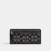 Portafoglio sottile Essential in jacquard Crystal Signature