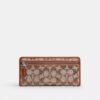 Portafoglio sottile Essential in jacquard Crystal Signature