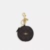 Portamonete circolare in Signature Canvas